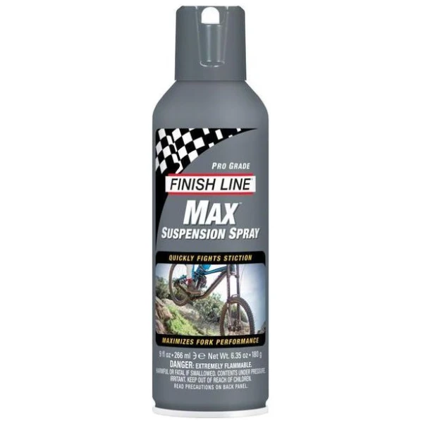 Спрей-мастило Finish Line MAX - Pro-grade Suspension Spray - 9oz (266ml Aerosol)