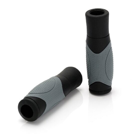 Грипси XLC GR-G03 'Ergonomic', чорно-сірі, 125 мм
