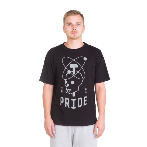 Футболка Pride ЧЕРЕП черная