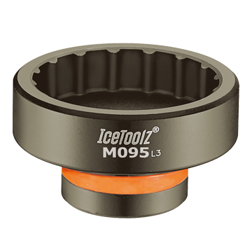 Знімач каретки ICE TOOLZ для Shimano® SM-BB93, Cr-Mo сталь під стандарт 1/2 "