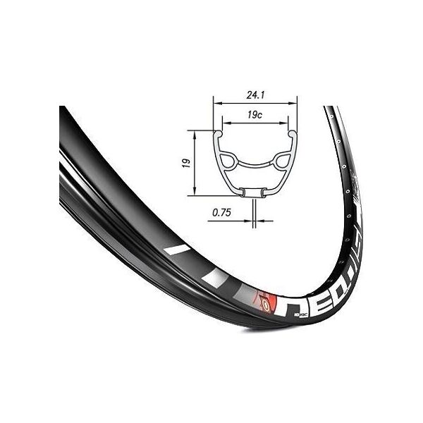 Обод 27,5" MACH 1 NEO DISC, AV, 32 отв, черн.