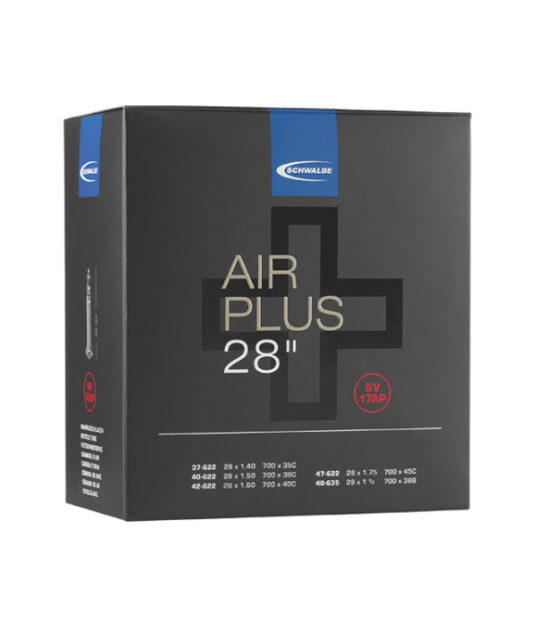 Камера 28" x 1.90" (37/47-622/635) Schwalbe DV17AP AIR PLUS IB 40mm