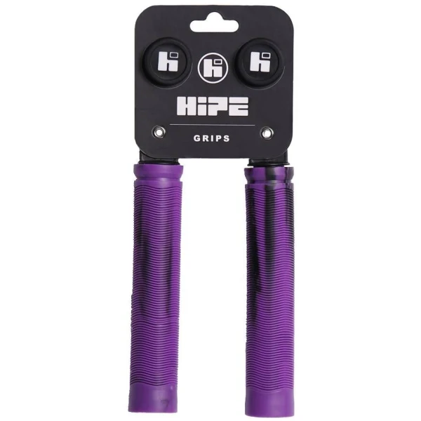 Грипсы для трюкового самоката Hipe H4 Duo, 155мм, black/violet