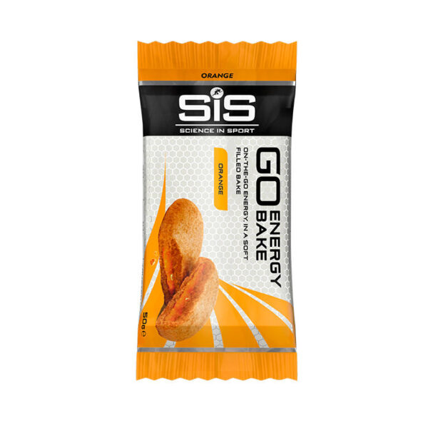 Печиво з начинкою SiS GO Energy Bake, Апельсин, 50г