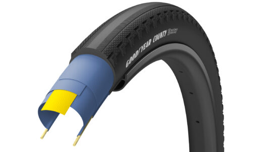 Покрышка 650x50 (50-584) GoodYear COUNTY tubeless complete, folding, black, 120tpi