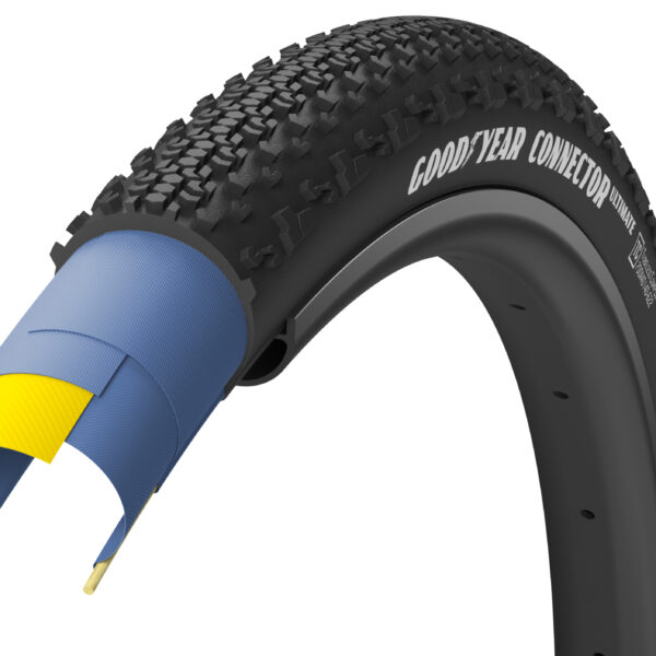 Покрышка 700x35 (35-622) GoodYear CONNECTOR tubeless complete, folding, black, 120tpi