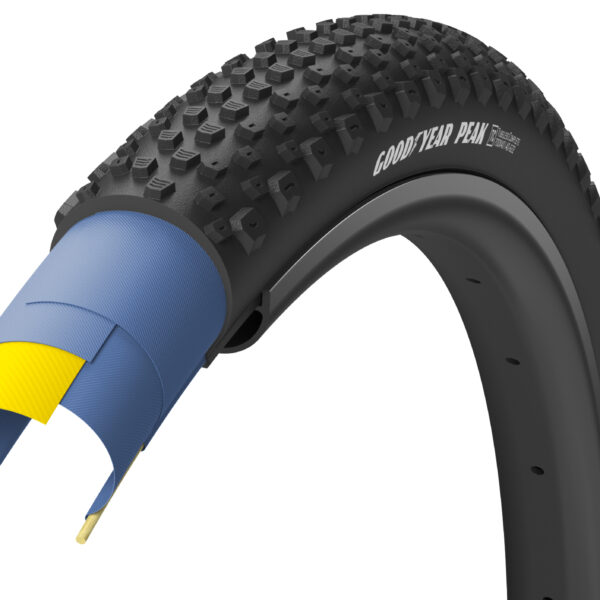 Покришка 700x40 (40-622) GoodYear PEAK tubeless complete, folding, black, 120tpi