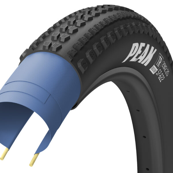 Покрышка 29x2.25 (57-622) GoodYear PEAK tubeless ready, folding, black, 60tpi