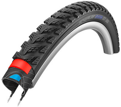 Покрышка 26x2.00 (50-559) Schwalbe MARATHON GT 365 DualGuard B/B+RT HS475 FS, 67EPI 34B