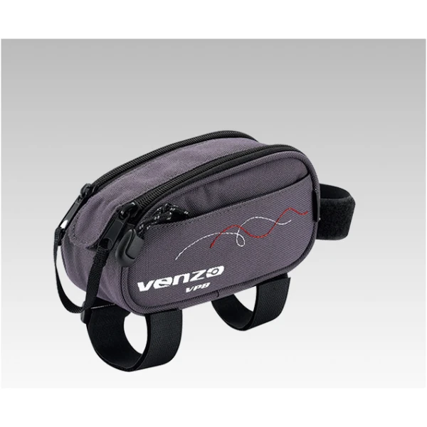 Сумка компакт VENZO на раму серая
