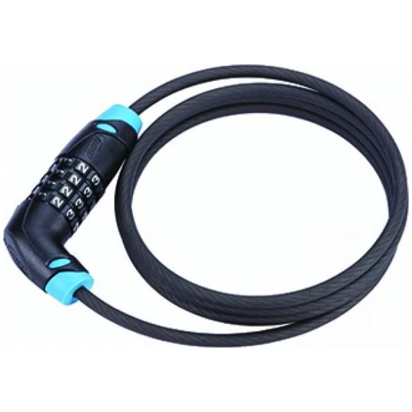 Замок трос ВВВ BBL-35 "CodeSafe" 6mm x 1500mm витой кодовый