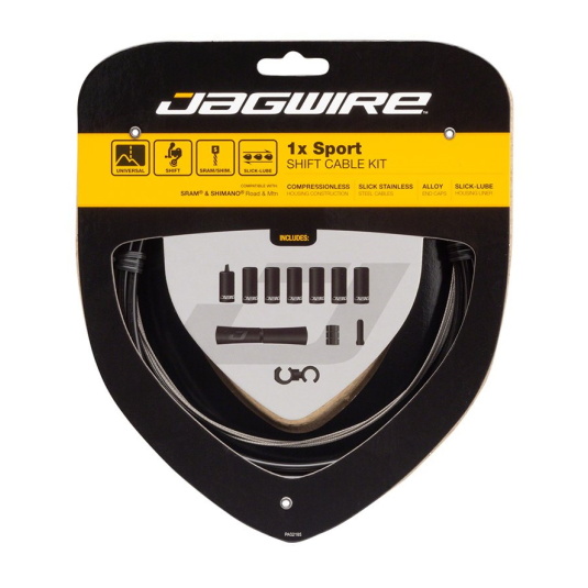 Комплект JAGWIRE 1X Sport Shift Kit UCK350 для переключателей, на одну сторону, black