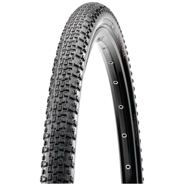 Покришка 700x45C Maxxis Rambler (45-622) 60TPI, Foldable SilkShield/TR, чорна