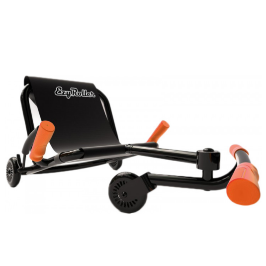 Самокат-каталка Ezyroller Classik, черно-оранжевый