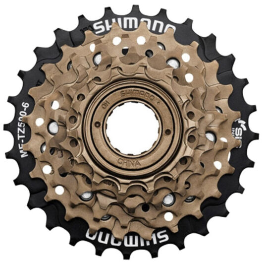 Тріскачка Shimano MF-TZ500 Tourney 6 швидкостей 14-28Т