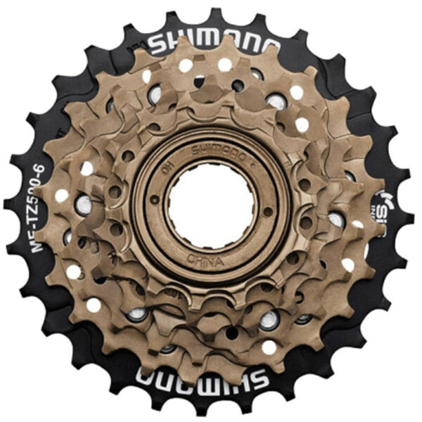Тріскачка Shimano MF-TZ500 Tourney 6 швидкостей 14-28Т