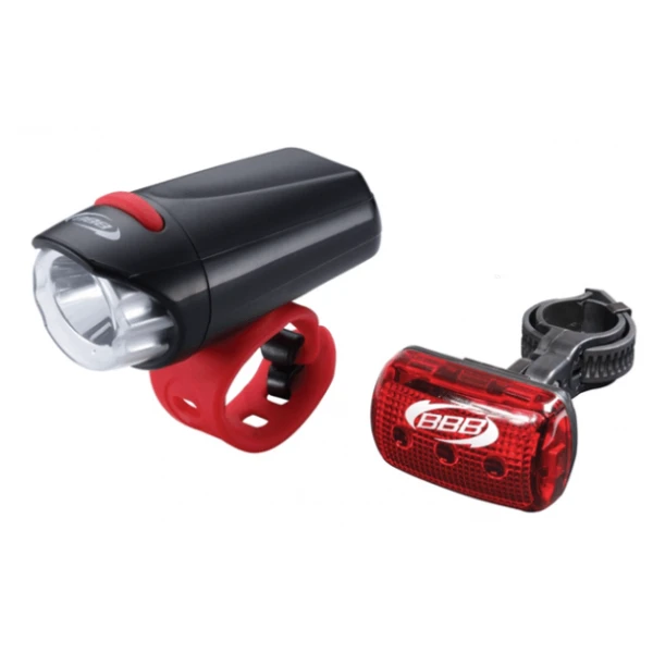 Фара ВВВ BLS-76 EcoCombo 0.2W чёрн. 3x AAA плюс красн. 2xAAA