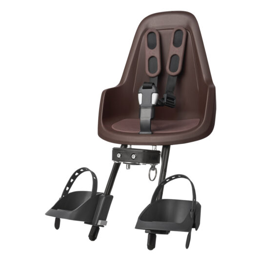 Детское велокресло  на руль Bobike Mini ONE / Coffee brown