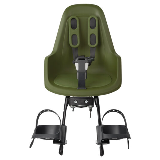 Детское велокресло на руль Bobike Mini ONE / Olive green
