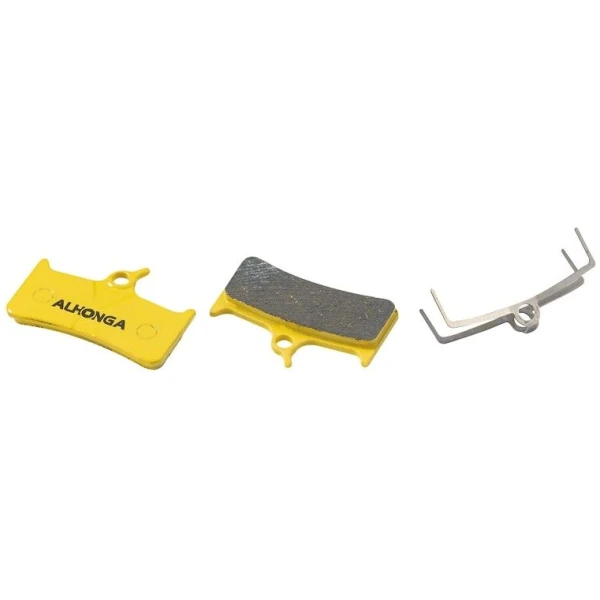 Колодки дисковые ALHONGA HJ-DS09 совместимые Shimano XT M755/756/Grimeca system 8 sinter gold
