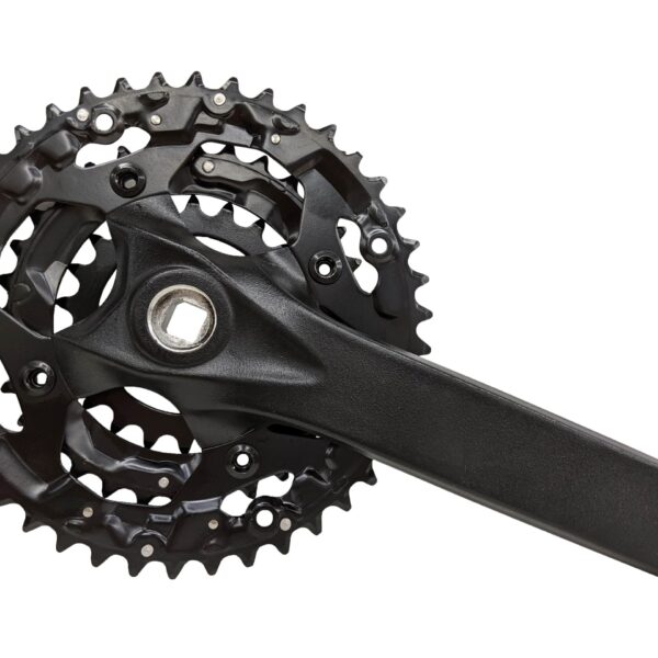 Комплект шатунів PROWHEEL BURNER-301-N (8S) 170mm, 22/32/42T black