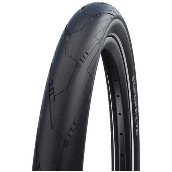Покришка 27.5x2.40 650B (62-584) Schwalbe SUPER MOTO Perf, RaceGuard, MicroSkin, B/B-SK+RT HS605 ADDIX 67EPI B