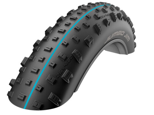 Покрышка 26x4.00 (100-559) Schwalbe JUMBO JIM Evo, Super Ground, TLE, B/B-SK HS466 ADDIX SpeedGrip 127EPI