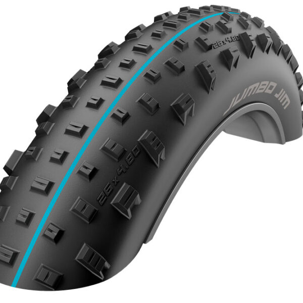 Покрышка 26x4.00 (100-559) Schwalbe JUMBO JIM Evo, Super Ground, TLE, B/B-SK HS466 ADDIX SpeedGrip 127EPI