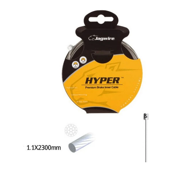 Трос для переключателя JAGWIRE 73SS2300 шлифов. нержав. Sram/Shimano