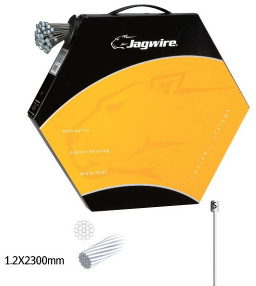 Трос для переключателя JAGWIRE Basics BWC1012 нержав. Sram/Shimano (100шт)
