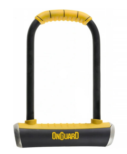 Замок U-подібний Onguard Brute LS розмір скоби 115 x 260мм, товщина 16.8мм. 4 ключі + 1 з підсвіткою