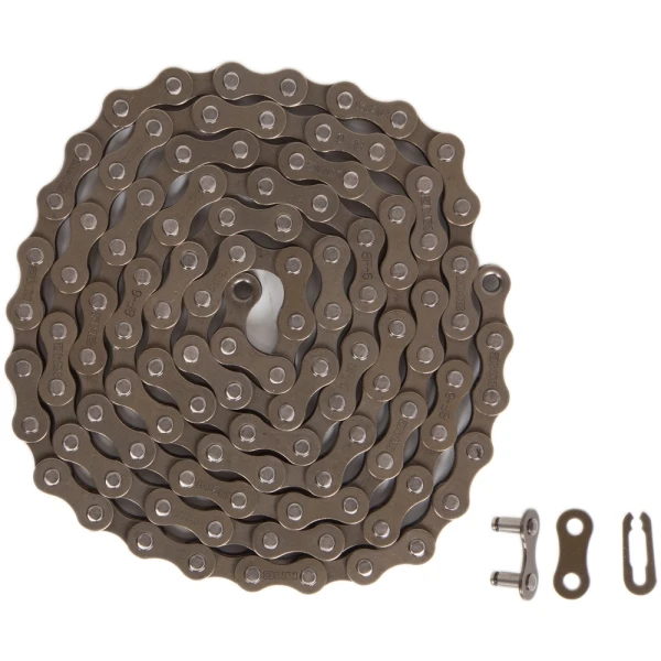 Цепь 1ск. 110зв. brown/brown КМС S1 с замком