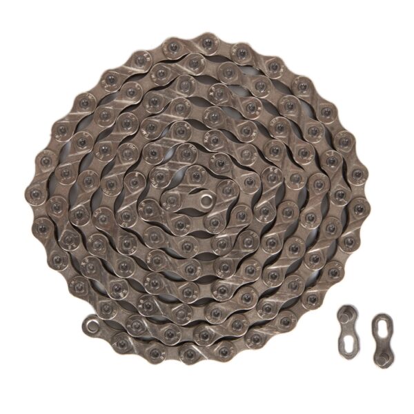 Цепь 8ск. 116зв. silver/silver КМС X8 с замком
