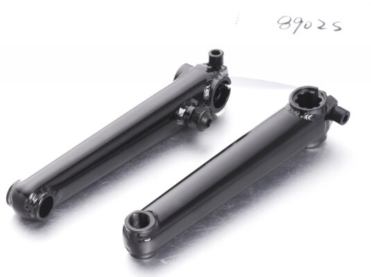 Шатуны BMX 8T -19мм Kenli KL-8902R, Cr-Mo L175мм (черный)
