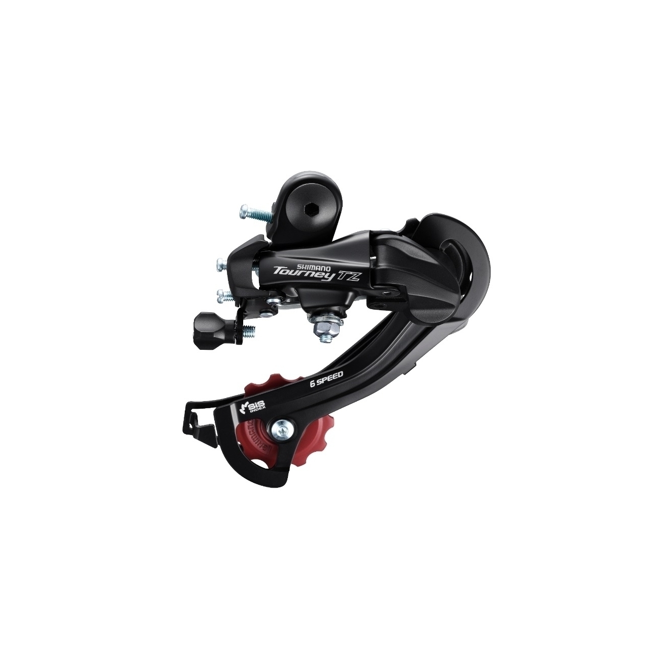 Переключатель задний SHIMANO RD-TZ500 7шв, под болт, черный - цена