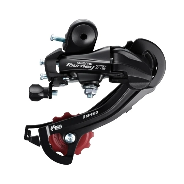 Переключатель задний SHIMANO RD-TZ500 7шв, под болт, черный