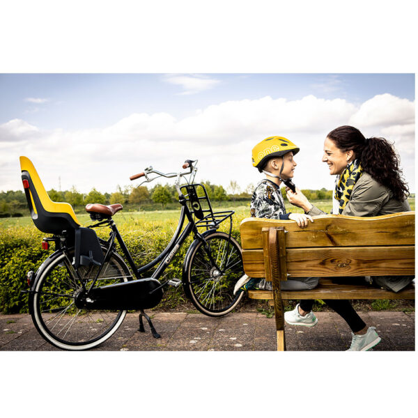 Дитяче велокрісло Bobike Maxi ONE / Mighty mustard
