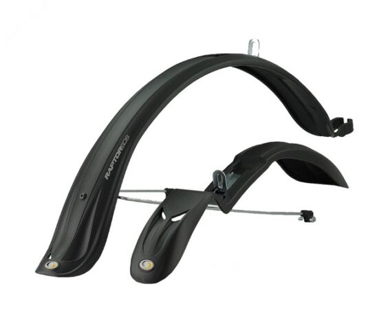 Крылья на велосипед 24"-28" SIMPLA Raptor SDS + stay, с металлическими дугами (комплект)