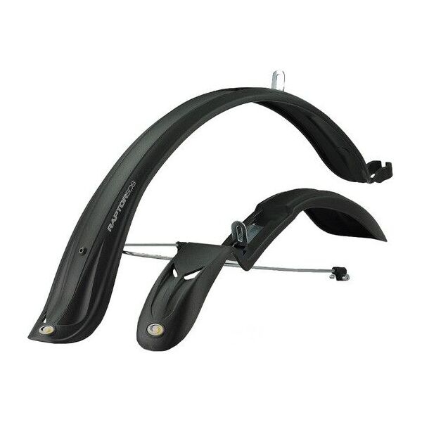 Комплект крил 24 "-28" SIMPLA Raptor SDS + stay, з металевими дугами, чорні