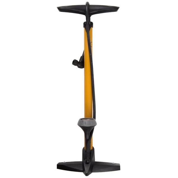 Насос напольный Green Cycle GPF-355P стальной с манометром, presta+schrader, 160psi