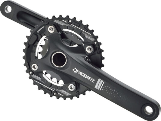 Шатуны на 2 звезды PROWHEEL VORTEX-551-TT (10S) 175mm, 22/36T black