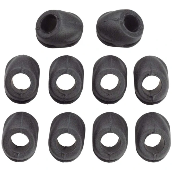 Заглушка та направляючі в раму JAGWIRE CHA160, 5mm Brake Housing (2mm Frame), чорні (10шт)