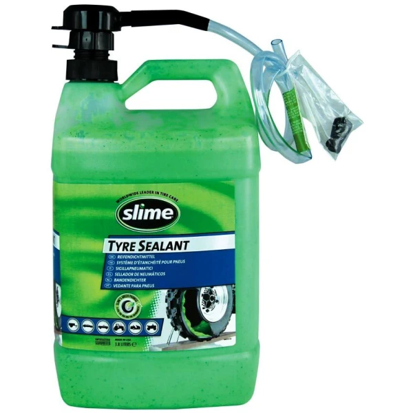 Антипрокольная жидкость для беcкамерок Slime, 3.8л