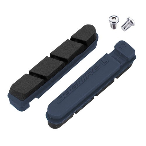 Вставки в колодки гальм шос. v-br JAGWIRE Road Pro S Carbon (для карбонових ободів) JS453RCB blue/black