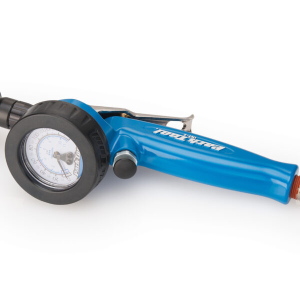 Пневмопістолет Park Tool INF-1 для накачування шин presta+schrader, з манометром 0–15 bars