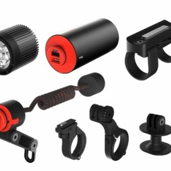Комплект фари + набір кріплень Knog PWR Mountain Kit 2000 Lumens