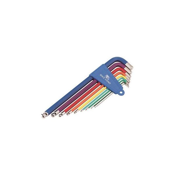 Набор шестигранников BikeHand (1.5/2/2.5/3/4/5/6/8/10 mm) YC-623-9C   YC-623-9C