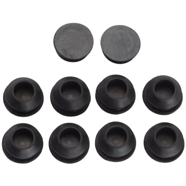 Заглушка и направляющие в раму JAGWIRE CHA162, Close Type (8mm Frame), черные (10шт)