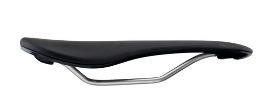 Сідло Fabric SCOOP Elite Flat 142 мм, база нейлон, cr-mo рейли, чорне