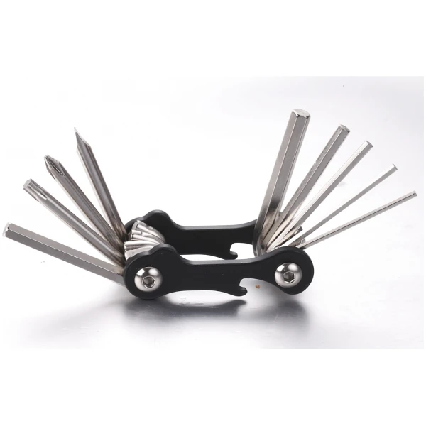 Мультитул KEN TECH KL-9834A 10 функцiй: шестигранники, викрутки, відкривачка